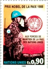 UN Geneva #Mi175 MNH 1989 Nobelprice for Peace [175]