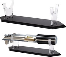 WANLIAN Lightsaber Stand Saber Acrylic Desktop Black Bottom