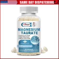 Magnesium Taurate 120 Capsules for Sleep and Cardiovascular Health 700mg