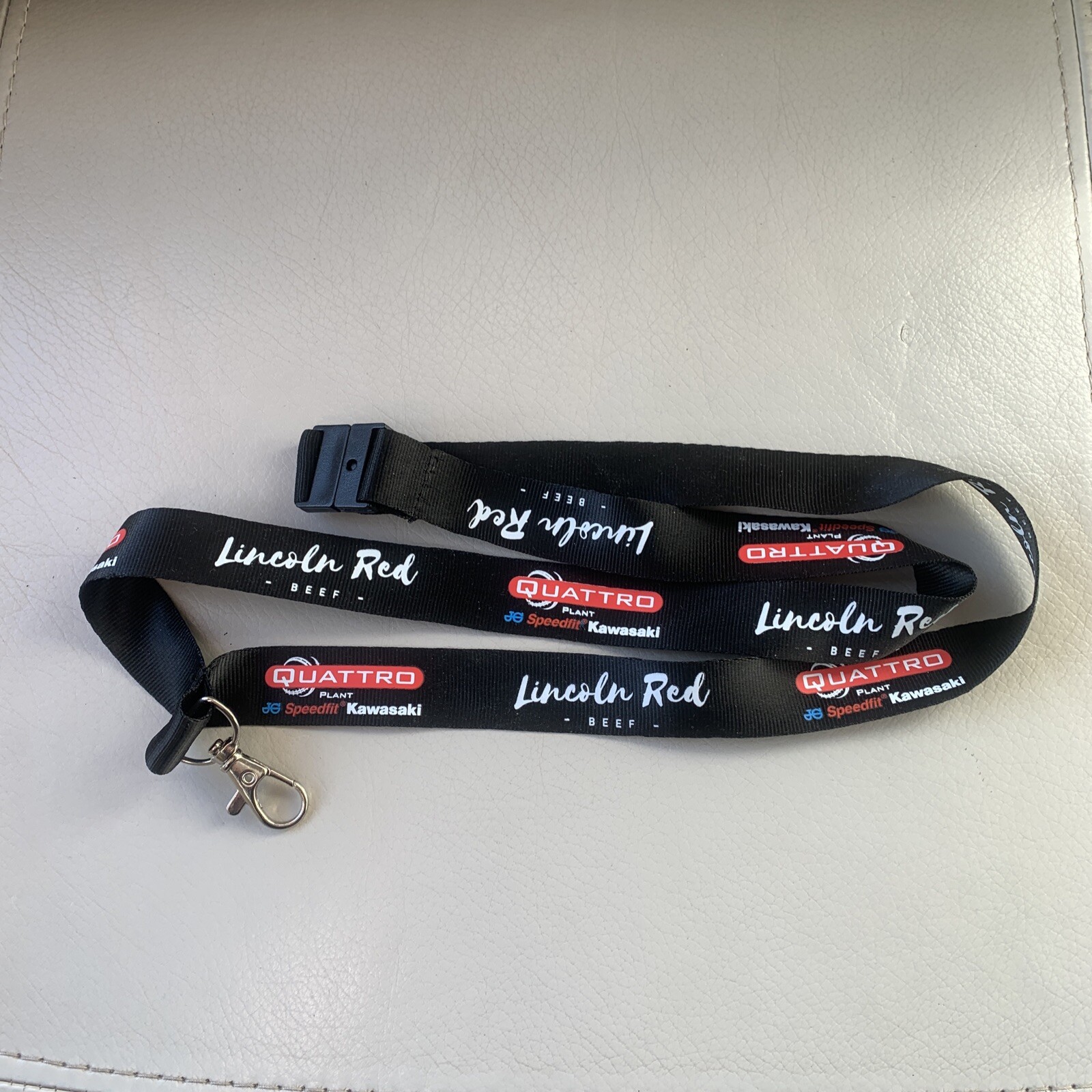 British SuperBikes Quattro Plant Kawasaki Lanyard, key holder