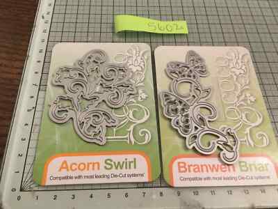 Tonic Studios Acorn Swirl Branwen Bruyère Die Set Ref5602a **SALE**