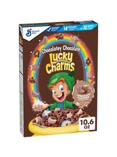 〽️ New General Mills Lucky Charms Chocolatey Chocolate Marshmallow Cereal 10.6oz