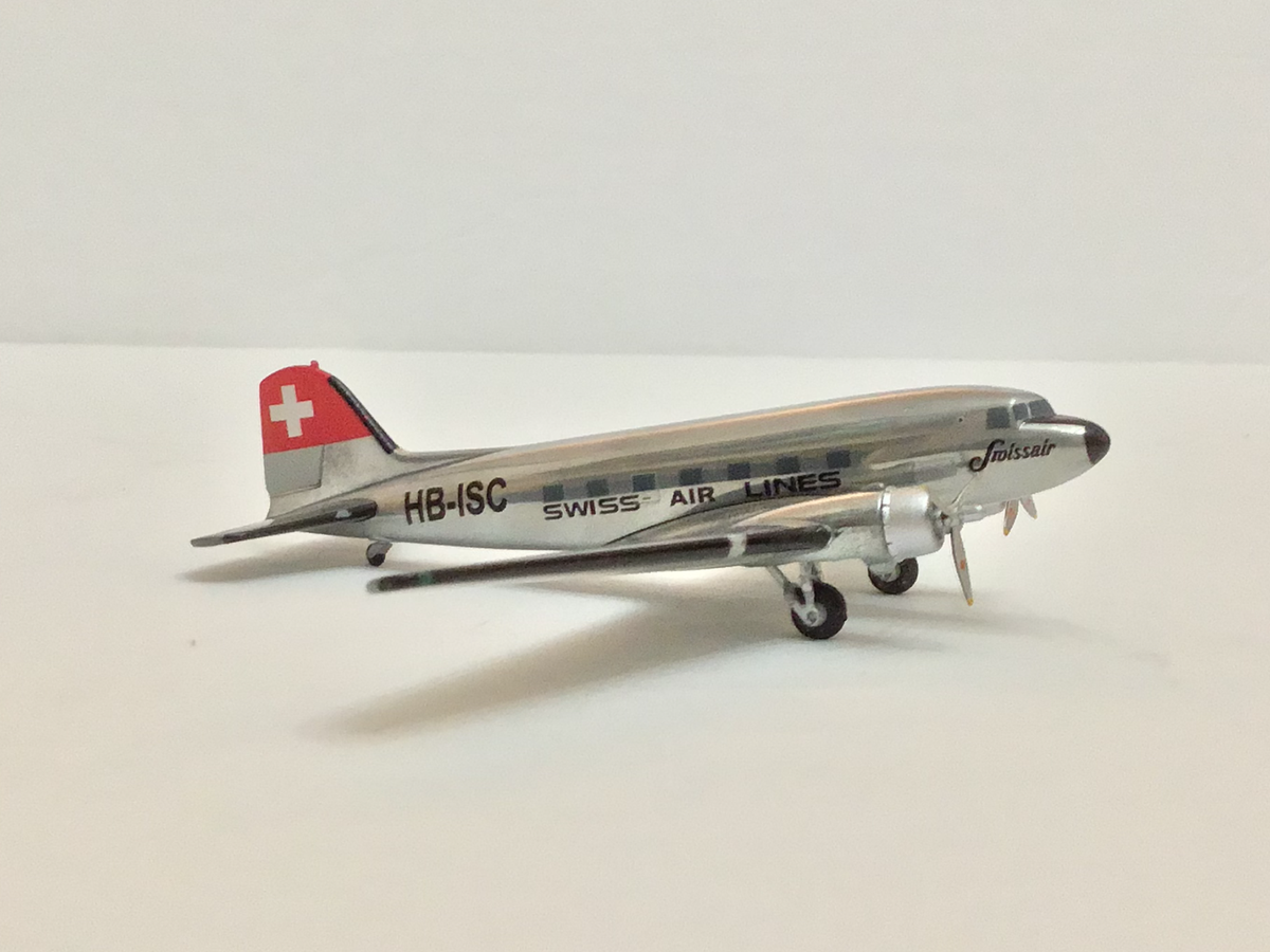 Hogan 1:200 SWISS AIR LINES DC-3 | eBay