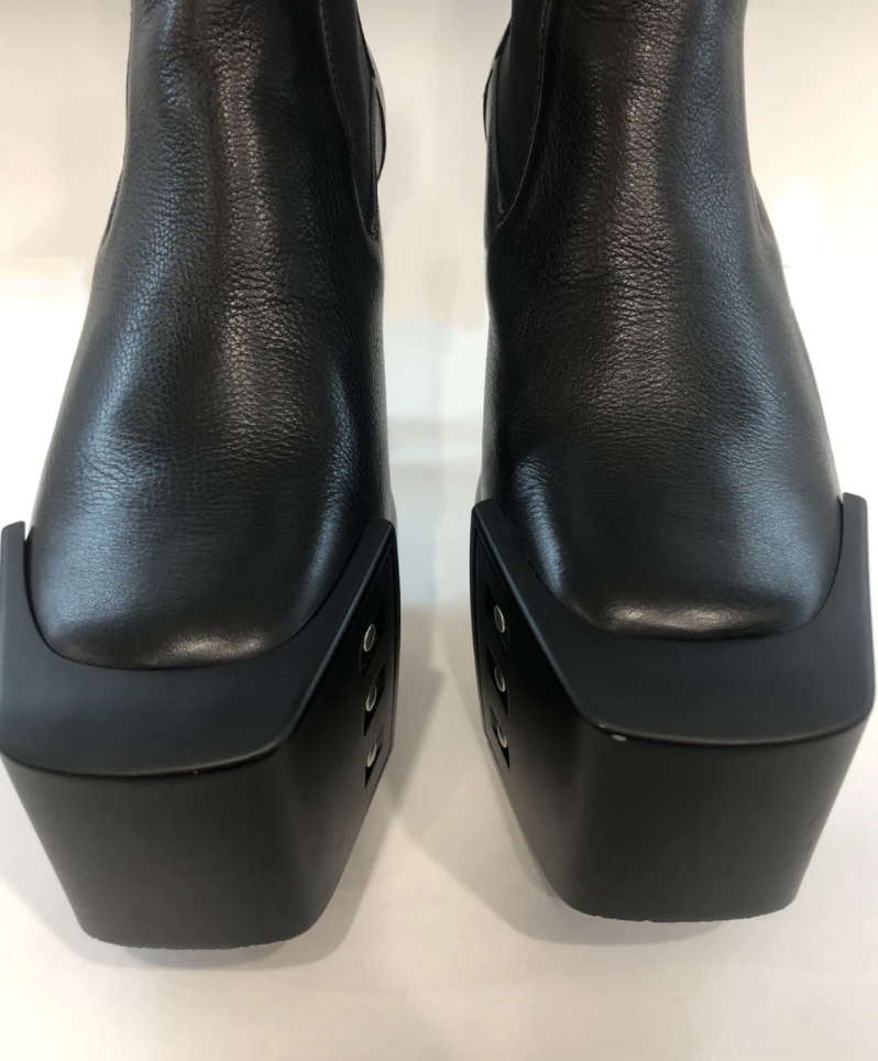 Rick Owens Drkshdw Beveled platforms kiss boot size EU 42 Rick Owens Drkshdw Beveled platforms kiss boot size EU 42