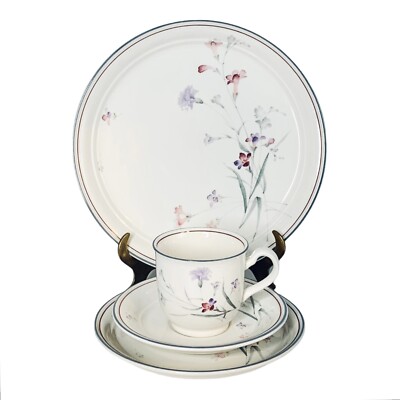 Noritake RIVER OAKS 9161 Keltcraft Pink Floral Stoneware Dinnerware CHOICE