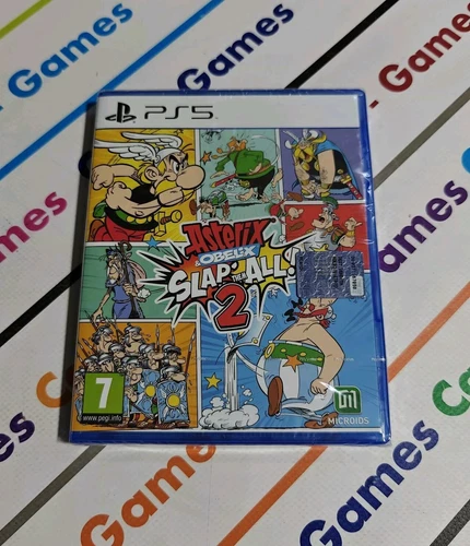 PS5 ASTERIX & OBELIX SLAP THEM ALL 2 ITALIAN PLAYSTATION 5 NEW SEALED