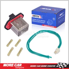 Heater Blower Motor Resistor Kit w/ Wiring Harness for 2009-2013 Honda Fit 1.5L