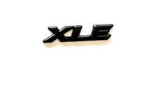 1 Rear Tailgate Matte Black XLE OVERLAY Emblem Badge Letter Fit Camry Sienna