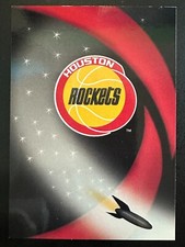 1994-95 NBA Hoops Houston Rockets Team Logo Basketball Card Skybox #400