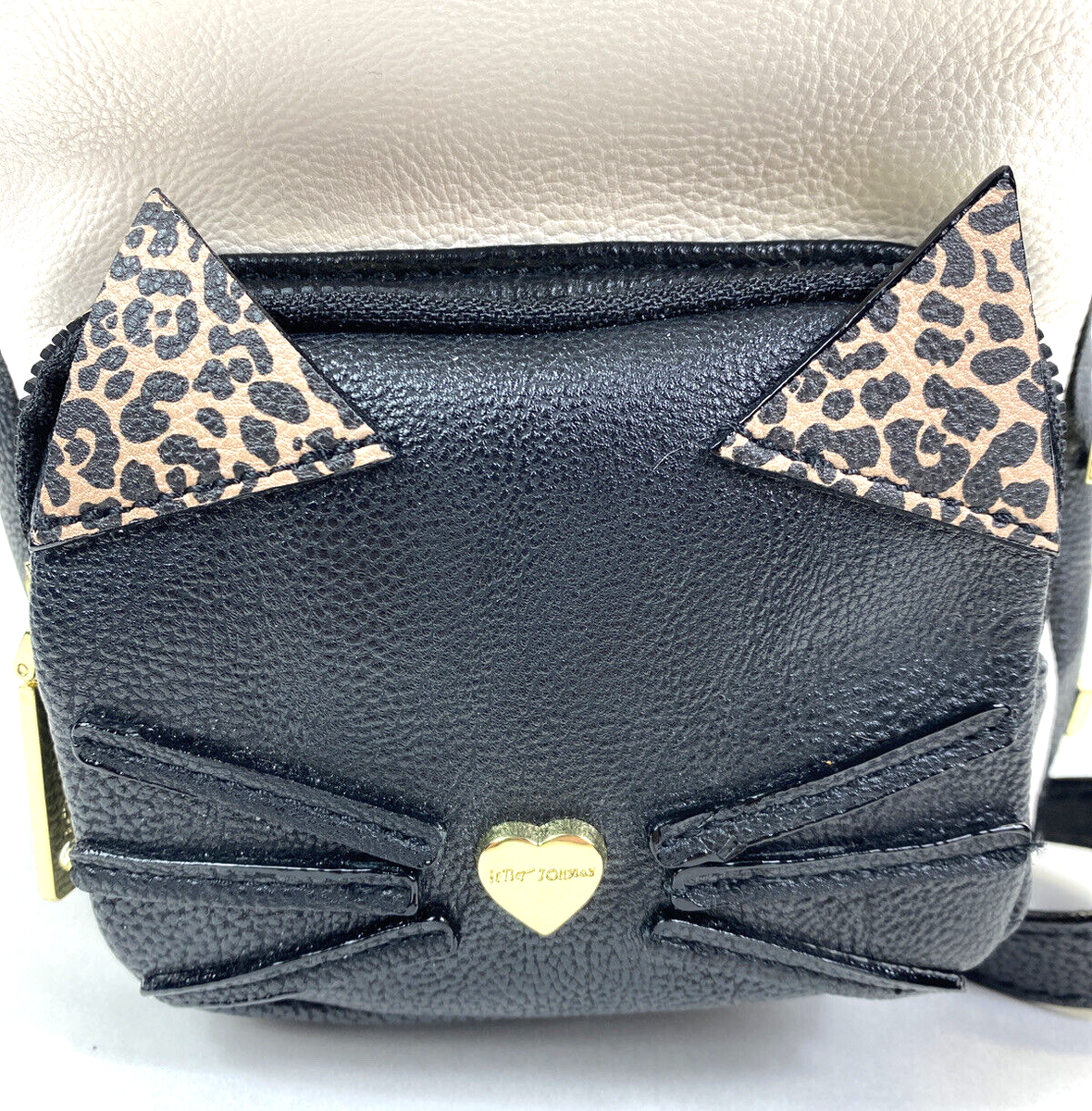 Betsey Johnson Kitsch Mini Size Cat W/ Cheetah Print  display picture 3
