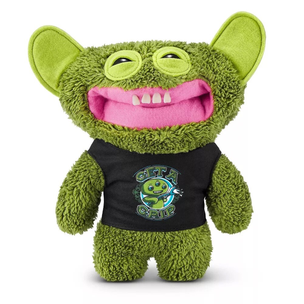 ぬいぐるみ USED FUGGLER GRIN GRIN GRIN GRIN plush FUGGLER zuru FUGGGLOW glow-in-the-dark FUNNY