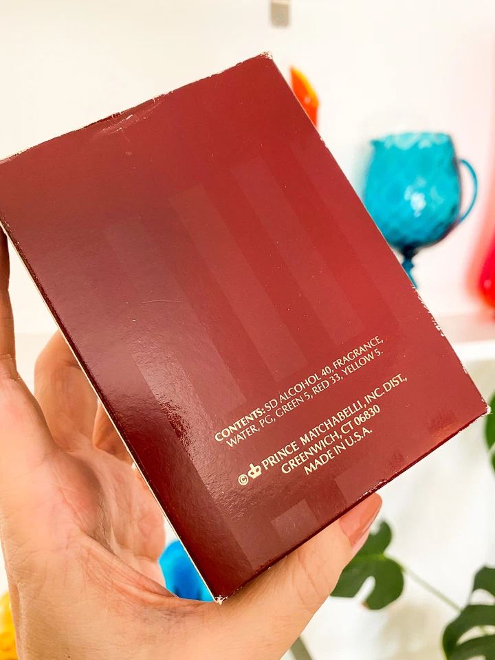 复古原版 Prince Matchabelli HERO 古龙水 3.4 盎司 100 毫升水溅瓶 全盒 + 盒 — 第 3/4 张图片