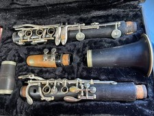 G Penzel New York Trailblazer Wood Clarinet Needs Overhaul w/ Case 1980s