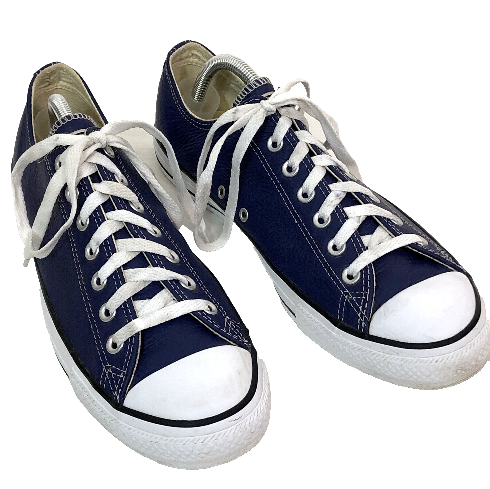 Sneakers basse Converse in pelle viola taglia uomo 9 5 donna 11 5