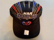Vintage Chicago Bulls 98’ NBA Championship Hat in Black, Men's, New With Tags