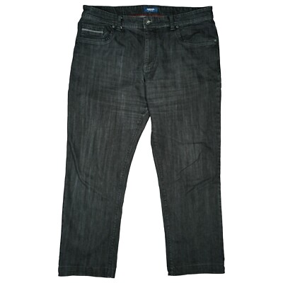 WALBUSCH Herren Stretch Jeans Hose Comfort Fit Gr 56 XXL W40 L30 grau Übergröße