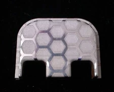 Rear Slide Back Cover Plate, Fits All Glock, Choose Your Model & Color, HEX