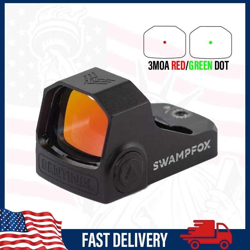SWAMP FOX Sentinel 1x16 Micro Reflex Sight with Manual
