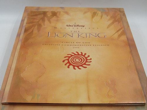 Disney The Lion King Masterpiece Exclusive Deluxe Video Edition VHS Lithograph - Picture 6 of 12