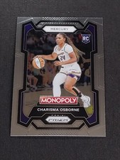 CHARISMA OSBORNE RC 2024 Panini Prizm WNBA Monopoly Base Card #20 Mercury Rookie
