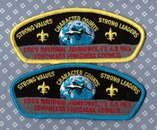 JSP National Jamboree 2001 - Southeast Louisiana Council -Mint- Set of 2