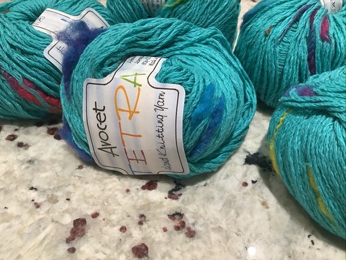 Avocet TETRA Designer Double Knitting Wool/ Yarn/ Cotton/ 5X 50g 250g Aqua Blue - Picture 6 of 7