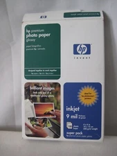 HP Premium Glossy Photo Paper Partial Box – About 50 sheets  808736406895