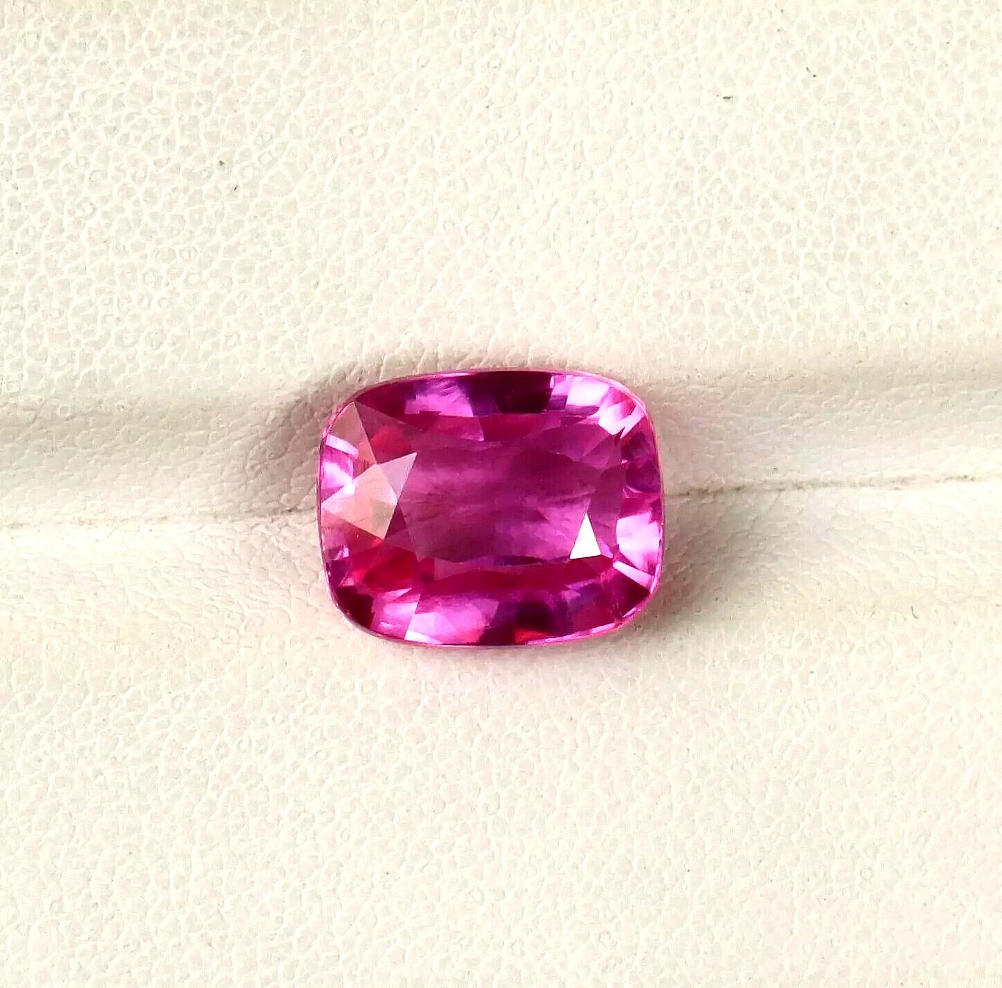 Pink Spinel Certified Loose Gemstone Best Offer Gift Cushion Cut Natural 7-9 Ct