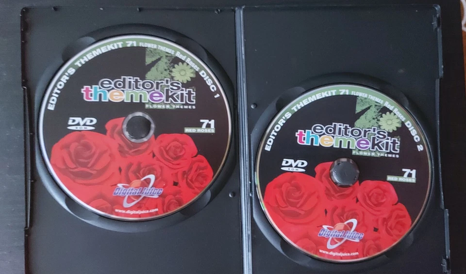 Digital Juice - Editors Theme Kit 71 RED ROSES New Open Box - Image 2 of 3