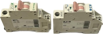2x Eaton PLI-B2/1 LS-Schalter, 2A, 1p, B-Char , 101245