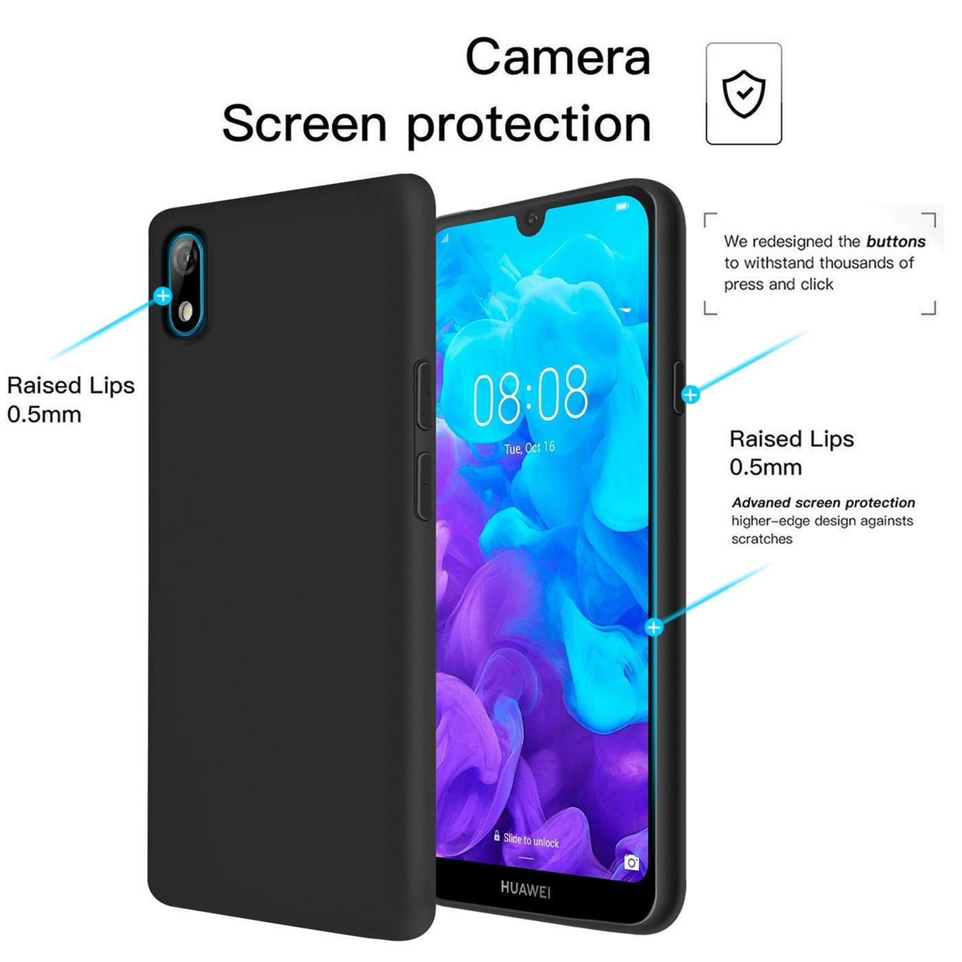 Klar Silikon-Hülle Für Huawei Y5 2019 / Honor 8S – Transparent, Stoßfest & Ultra Dünn