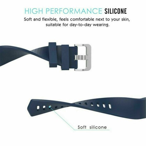 Silikon Armband Für Fitbit Charge 2 3 4 5 Sport Tracke Uhrenarmband ↑ - Bild 17 von 67