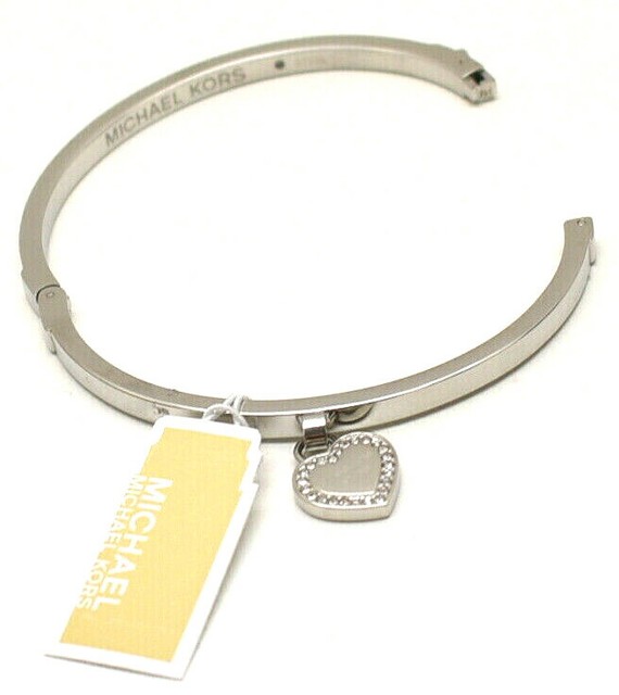 mk heart bracelet