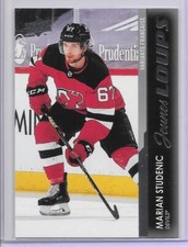 MARIAN STUDENIC 21-22 UD #1 YG'S FRENCH SSP INSERT RC/1/120 PACKS/SLOVAKIA/STARS