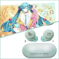 SONY HATSUNE MIKU WF-C500 ワイヤレスイヤホン Hatsune Miku SONY Wireless Earphone Headset WF-C500/MK Super rare
