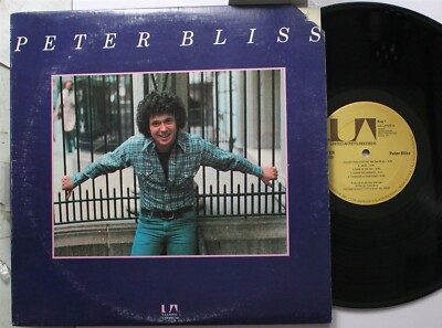 Rock Lp Peter Bliss Self-Titled On Ua - Vg++ / Vg+ (Corner Cut)