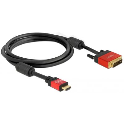 DeLOCK Adapter HDMI A (Stecker) > DVI (Stecker), schwarz