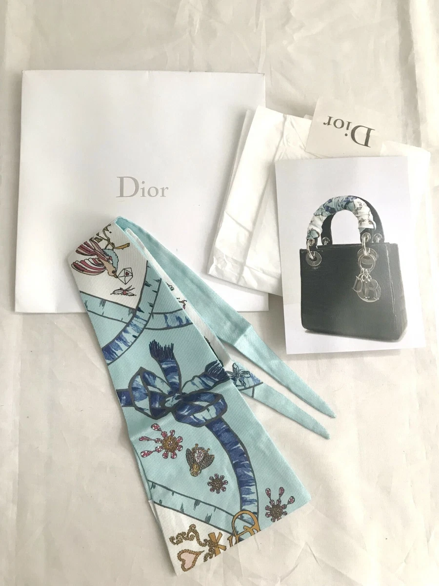 Dior Pop Mizza Mitzah Silk Twill Scarf