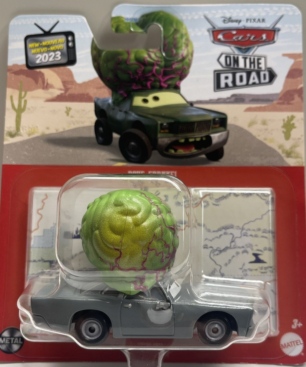 DISNEY PIXAR CARS DOUG CRANKEL BIG BRAIN ZOMBIE METAL 2023 DISNEY PIXAR CARS DOUG CRANKEL BIG BRAIN ZOMBIE METAL 2023