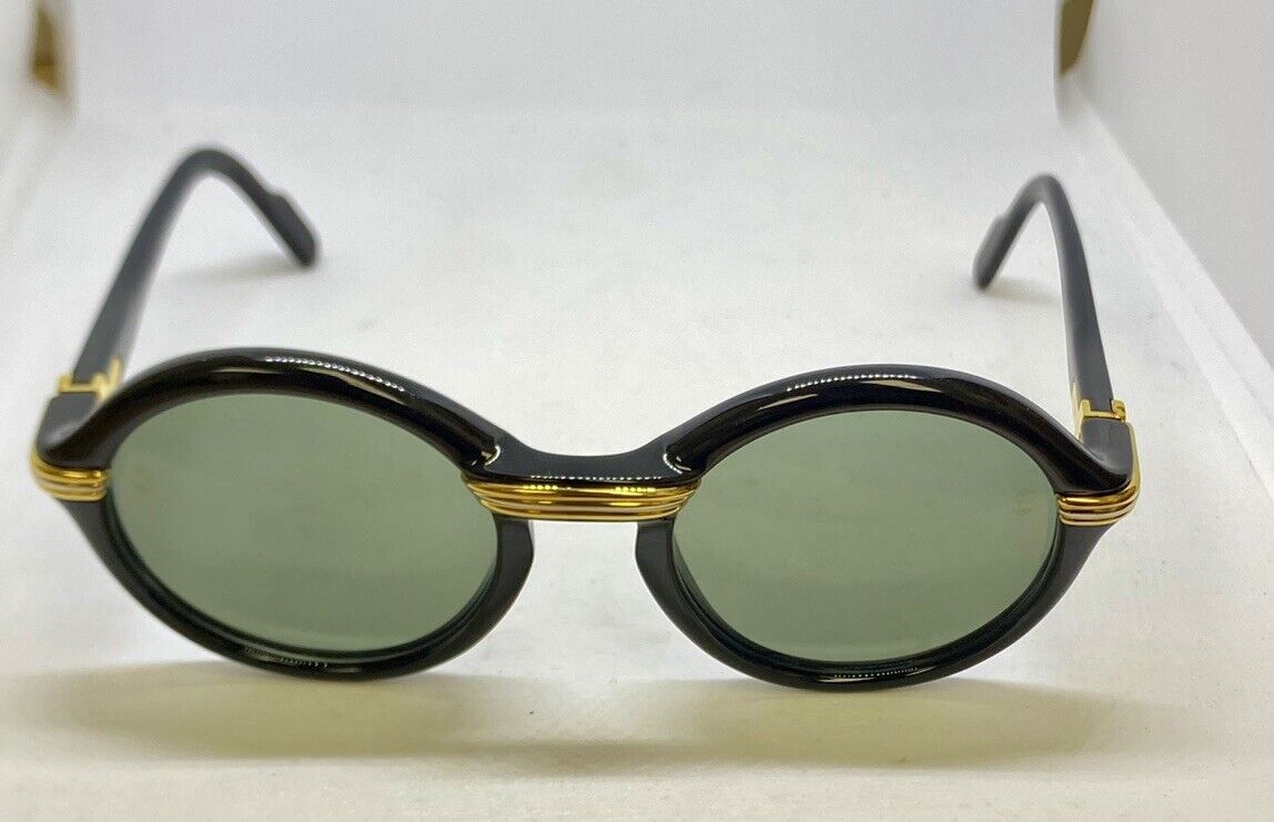 Vintage Cartier Trinity Sunglasses Eyewear Round | eBay Vintage Cartier Trinity Sunglasses Eyewear Round | eBay