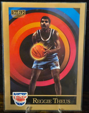 SkyBox - 1990 - Reggie Theus - #399 New Jersey Nets - Card