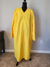 Graduation Gown Yellow Size 51" FF Never Used