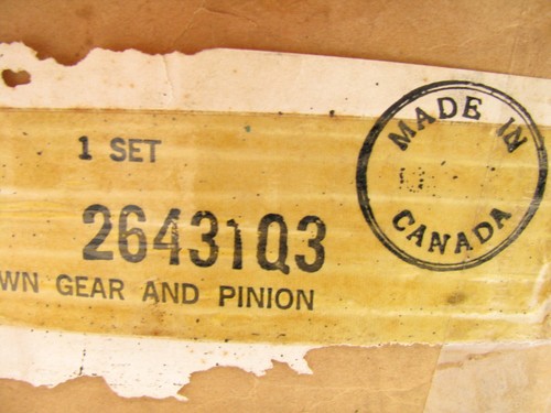 Nuevo de lote antiguo fabricante de equipos originales para anillo mopar y piñón juego de engranajes diferentes 1957-1970 con relación trasera 8 3/4 2:94 - Imagen 5 de 5