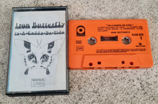 cassette (K7) audio tape.   Iron Butterfly – In-A-Gadda-Da-Vida (1972)