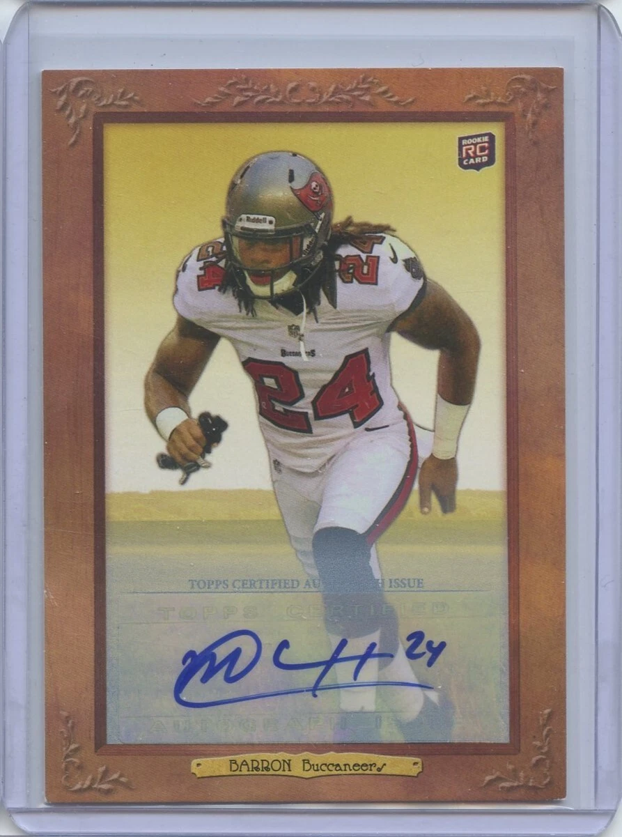 Mark Barron 2012 Topps Turkey Red Auto 101/444 Rookie RC Tampa Bay Buccaneers