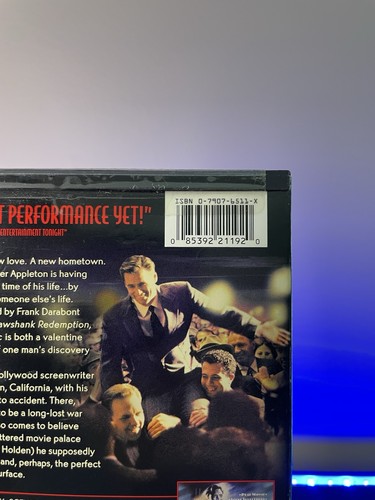 The Majestic (DVD, 2001, Widescreen) Jim Carrey Snap Case - Picture 3 of 6