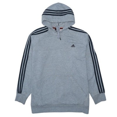 Adidas Herren Pullover Hoodie Grau XL Essentials Performance