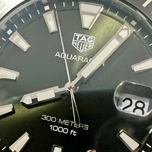 Orologio Uomo Tag Heuer Aquaracer Quadrante Cachi WAY101E.FC8222 - Foto 8 di 14