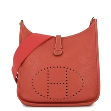 HERMES Evelyne 3 Size PM Taurillon Clemence Sanguine