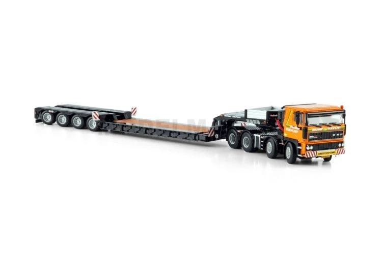 WSI 01-4126 Holtrop V.D. Vlist; DAF 3600 8X4 Euro A Carico Ribassato 4 Assi 1/50 Foto 4 de 4